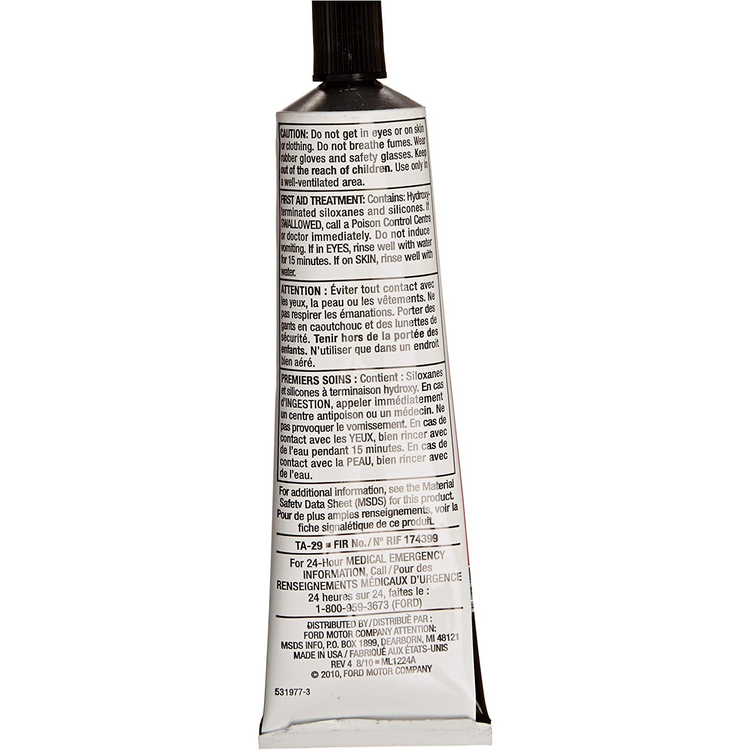 XFM TA29 Motorcraft Ultra Gray RTV Silicone Sealant (2.4 oz)