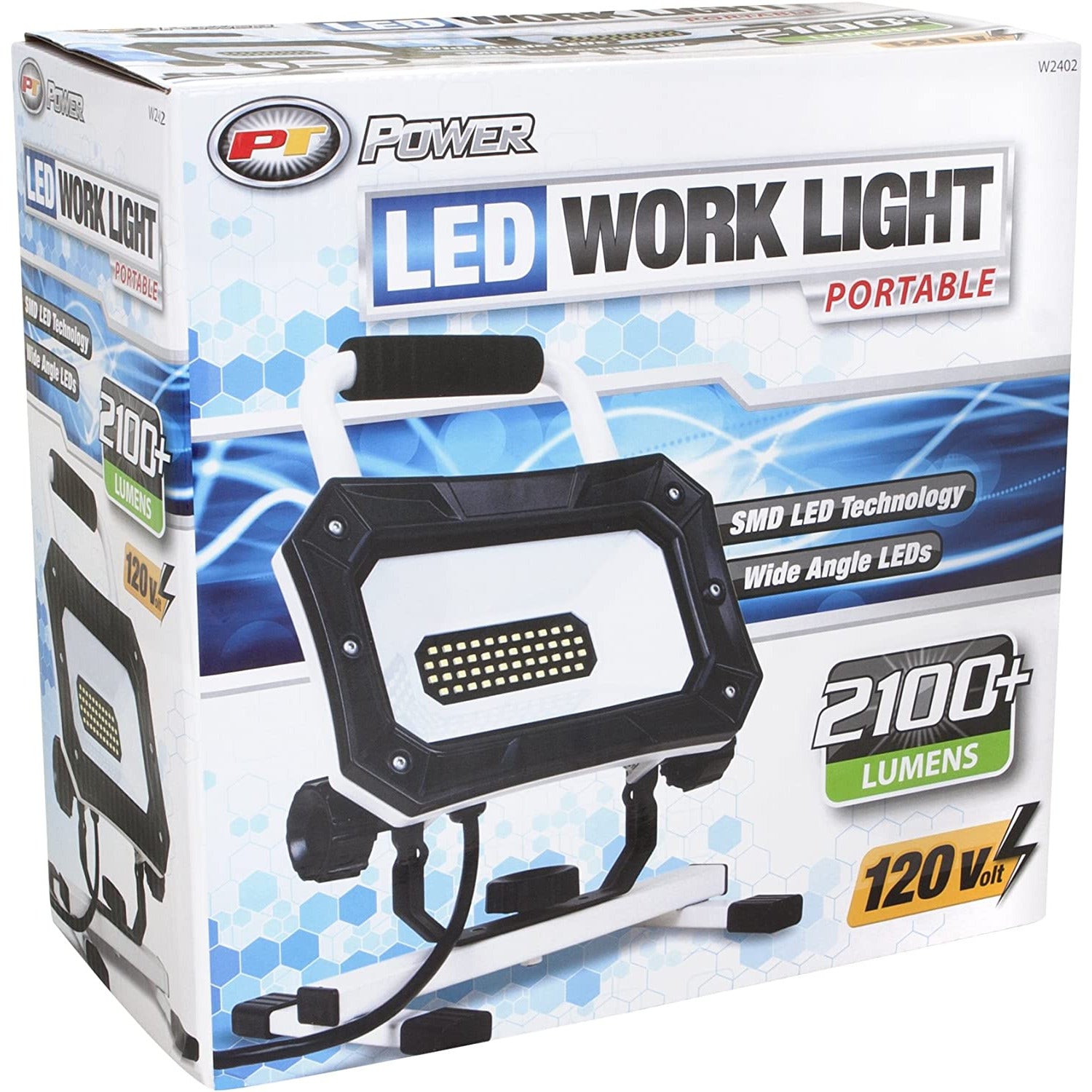 ET WILW2402 Performance Tool Wide Angle LED Stand Up Work Light (Switched)