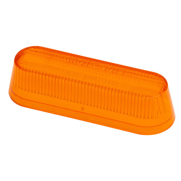 LTG 90153 Grote Clearance Marker Replacement Lens (Amber, Oval, Thinline)