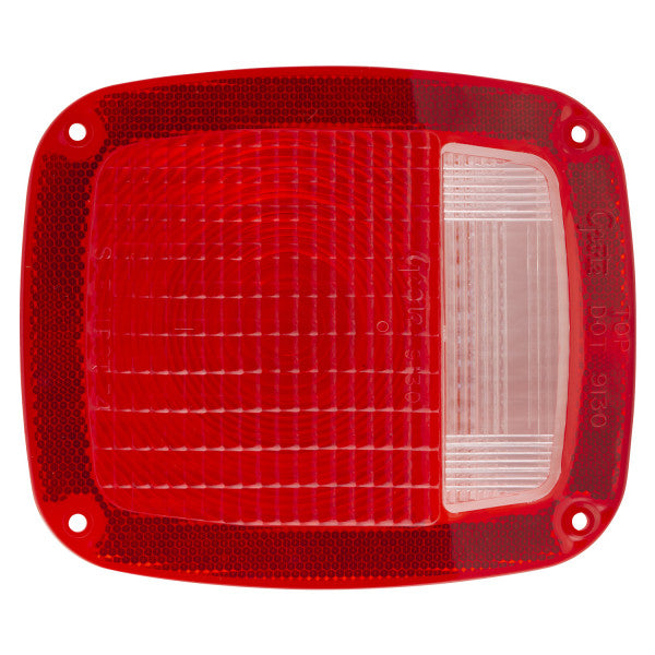 LTG 91302 Grote Stop Tail Turn Replacement Lens (Square, Red)