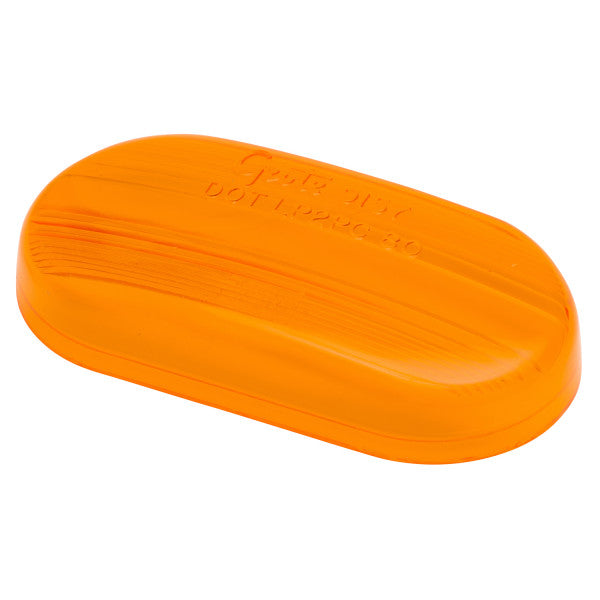 LTG 91573 Grote Clearance Marker Replacement Lens (Amber, 2-Bulb Oval)