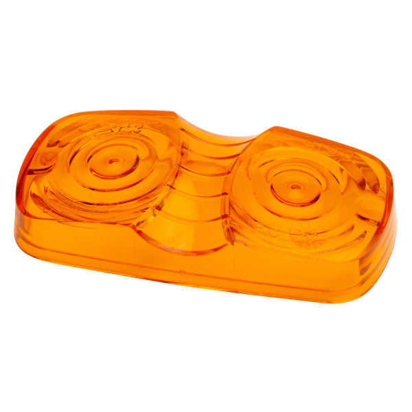 LTG 91963 Grote Clearance Marker Replacement Lens (Amber, 2-Bulb Square)
