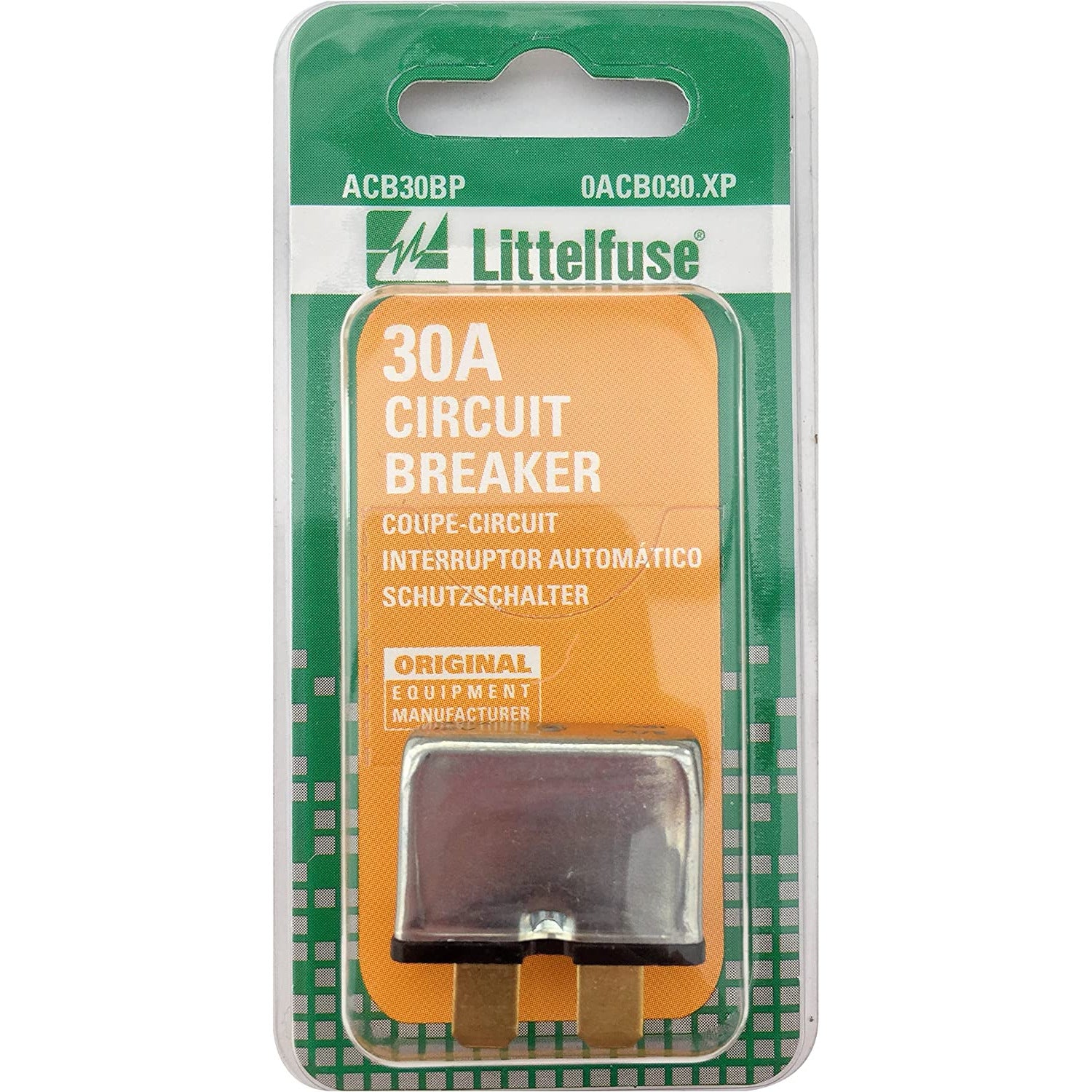 (575) 0ACB030XP Littelfuse ATO Type Specialty Circuit Breaker (30A)