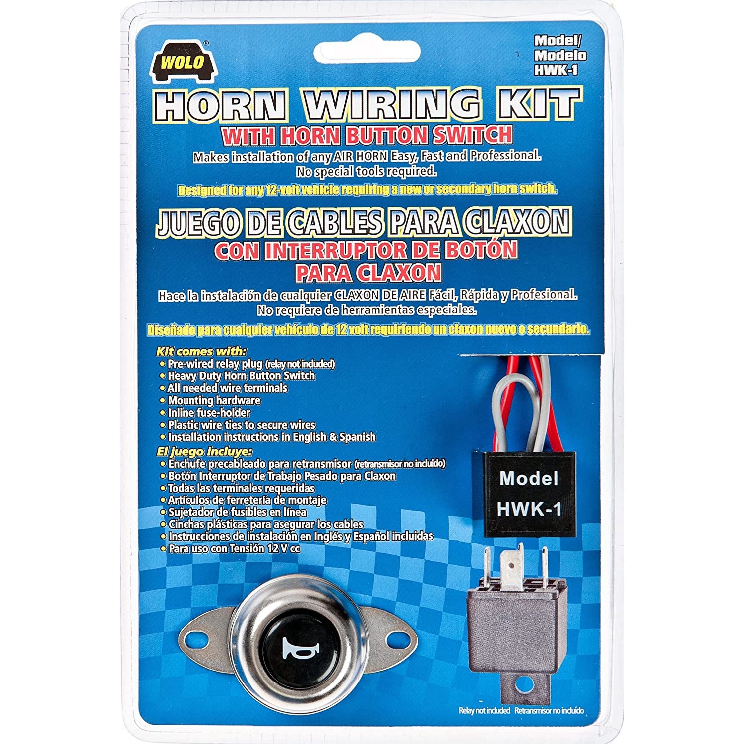 WLO HWK-1 Wolo Air Horn Wiring Kit