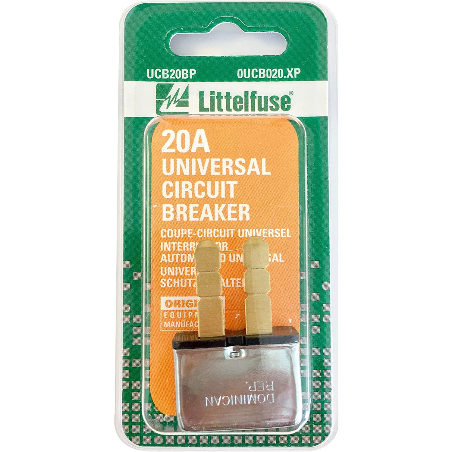 (575) 0UCB020XP Littelfuse ATO Type Circuit Breaker (20A)