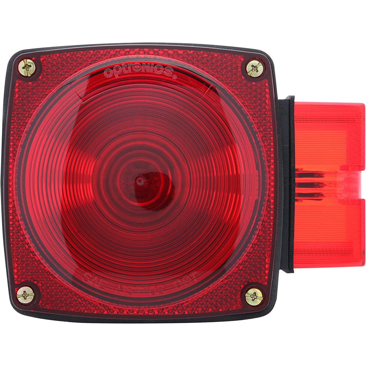 DLT ST4RS Optronics Combination Tail Light (Right, Submersible, Square, Stud)