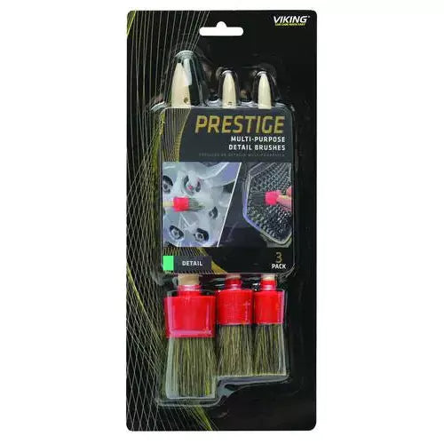 SCH 925300 Viking Detail Multi-Purpose Detail Brushes (3 pk)