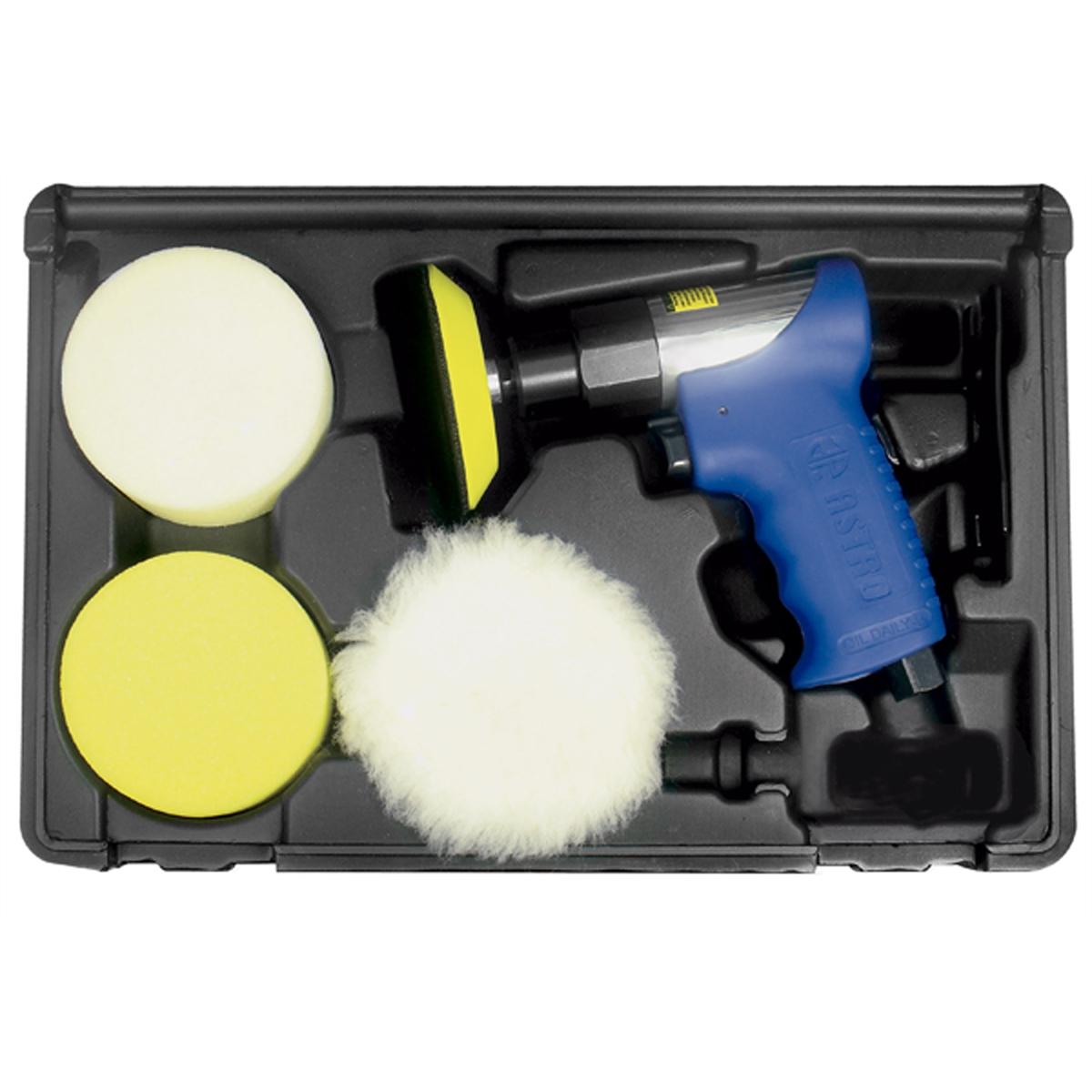 ET AST3055 Astro Pneumatic 3" Mini Air Polishing Kit