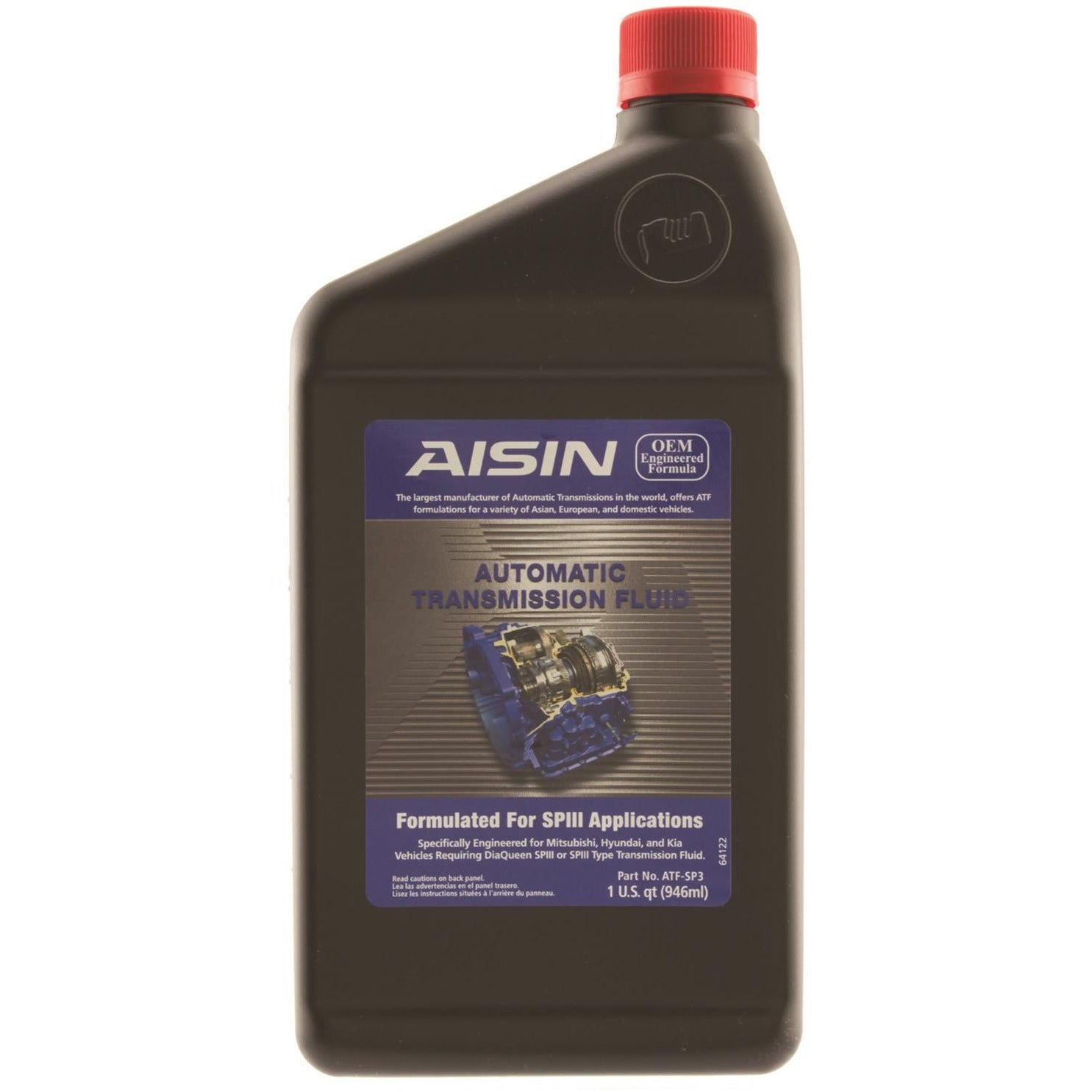 XAI ATF-SP3 AISIN Premium Automatic Transmission Fluid Type SPIII