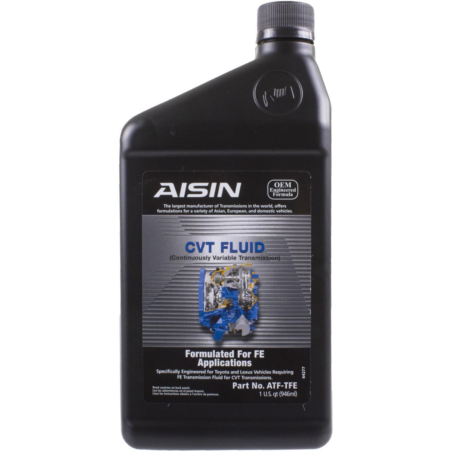 XAI ATF-TFE AISIN Premium Automatic Transmission Fluid Type FE