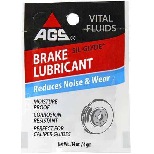 AGS BK-1A AGS Sil-Glyde Silicone Brake Lube Pouch (0.14 oz)