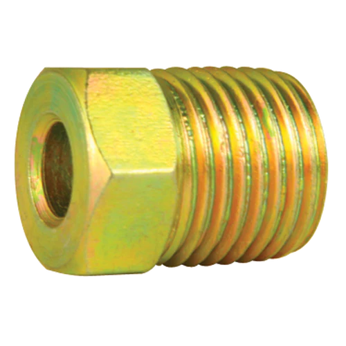 BL BLF-11B AGS Steel Tube Nut, 3/16 Tube (7/16-24 Inverted)
