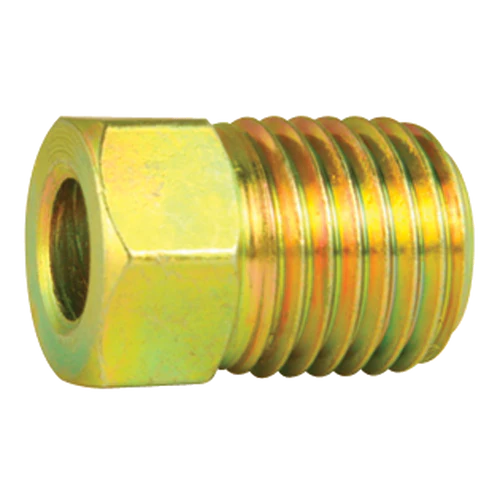 BL BLF-12B AGS Steel Tube Nut, 3/16 Tube (3/8-24 Inverted)