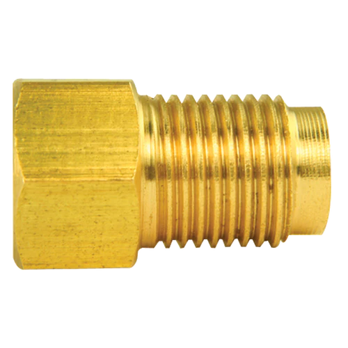 BL BLF-22B AGS Brass Adapter (Female 3/8-24 Inverted to Male 7/16-24 Inverted)