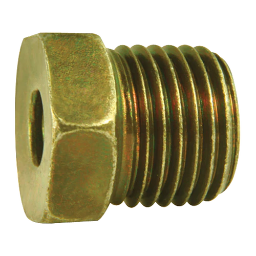 BL BLF-42B AGS Steel Tube Nut, 3/16 Tube (9/16-18 Inverted)