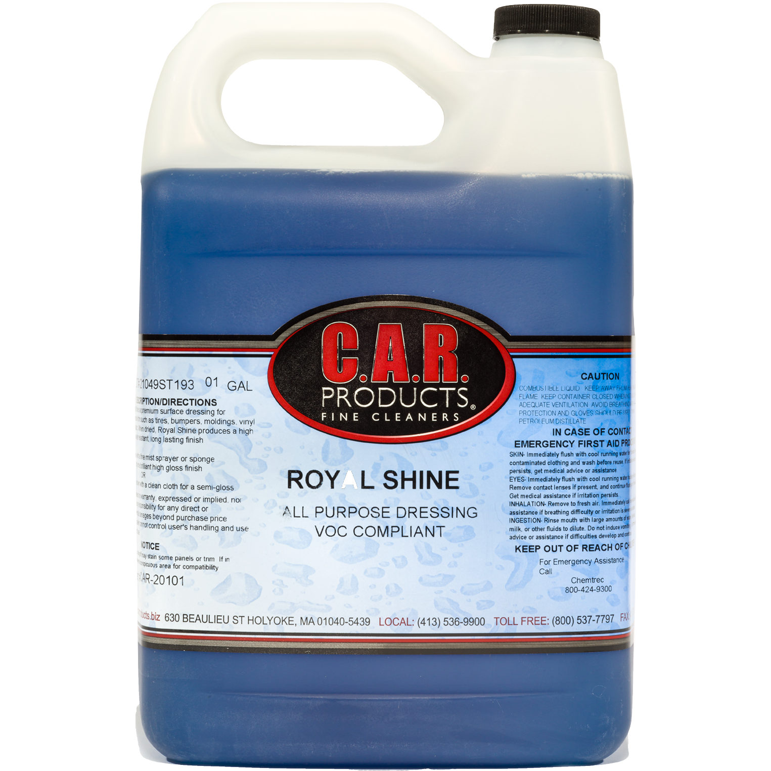 XCP CAR-20101 CAR Products Royal Shine All Purpose Dressing (1 gal)