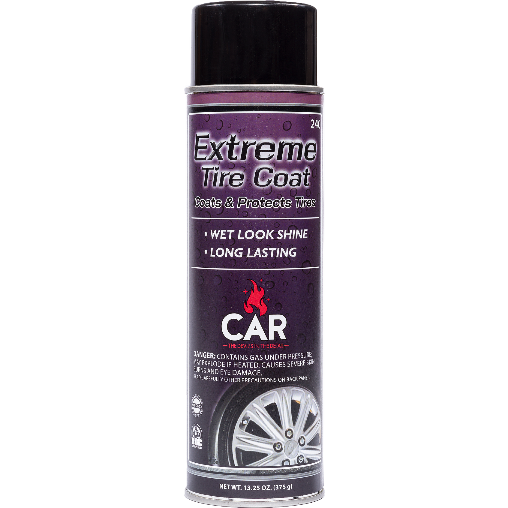 XCP CAR-240 CAR Products Extreme Tire Coat Spray