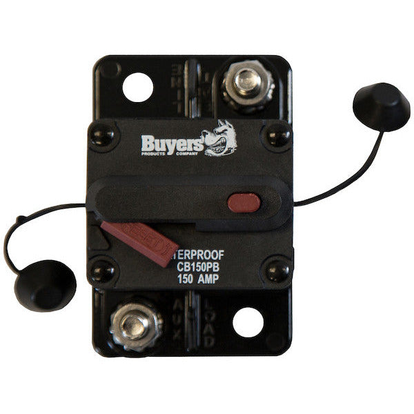 (840) CB150PB Buyers Waterproof Circuit Breaker w/ Reset (150A)