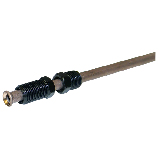 BL CN-408 AGS Domestic NiCopp Brake Line (1/4" x 8") (SAE Inverted Flare)