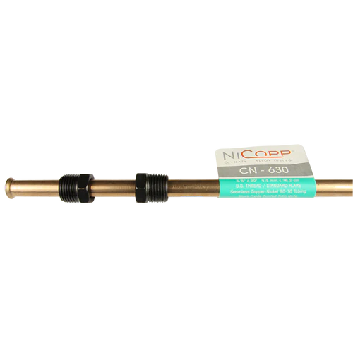 BL CN-630 AGS Domestic NiCopp Brake Line (3/8" x 30") (SAE Inverted Flare)
