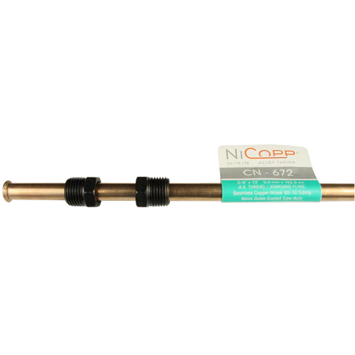 BL CN-672 AGS Domestic NiCopp Brake Line (3/8" x 72") (SAE Inverted Flare)