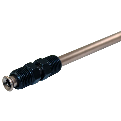 BL CNA-B430 AGS Domestic NiCopp Adapter Line (1/4" x 8") (7/16-24 x 7/16-24 SAE Inverted Flare)
