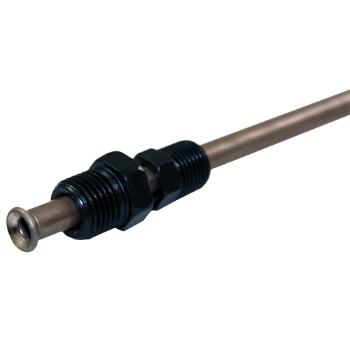 BL CNA-S420 AGS Domestic NiCopp Adapter Line (1/4" x 8") (7/16-24 x 1/2-20 SAE Inverted Flare)
