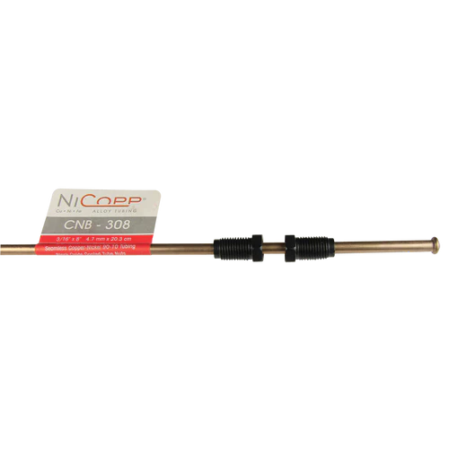 BL CNB-308 AGS British NiCopp Brake Line (3/16" x 8") (SAE Bubble Flare)
