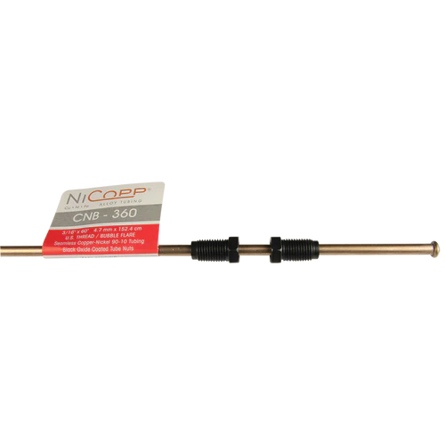 BL CNB-360 AGS British NiCopp Brake Line (3/16" x 60") (SAE Bubble Flare)