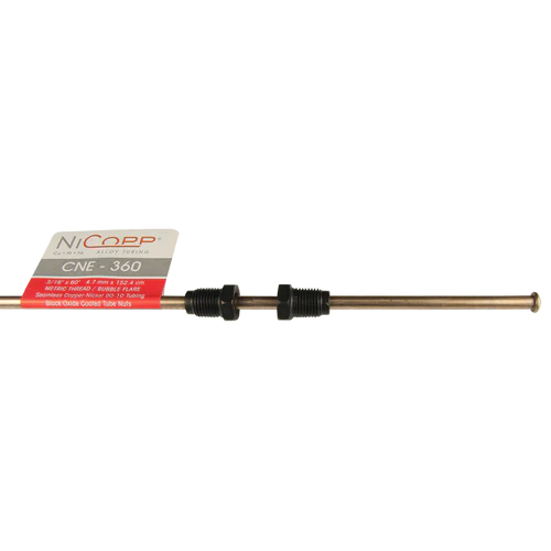 BL CNE-360 AGS European NiCopp Brake Line (3/16" x 60") (Metric Bubble Flare)