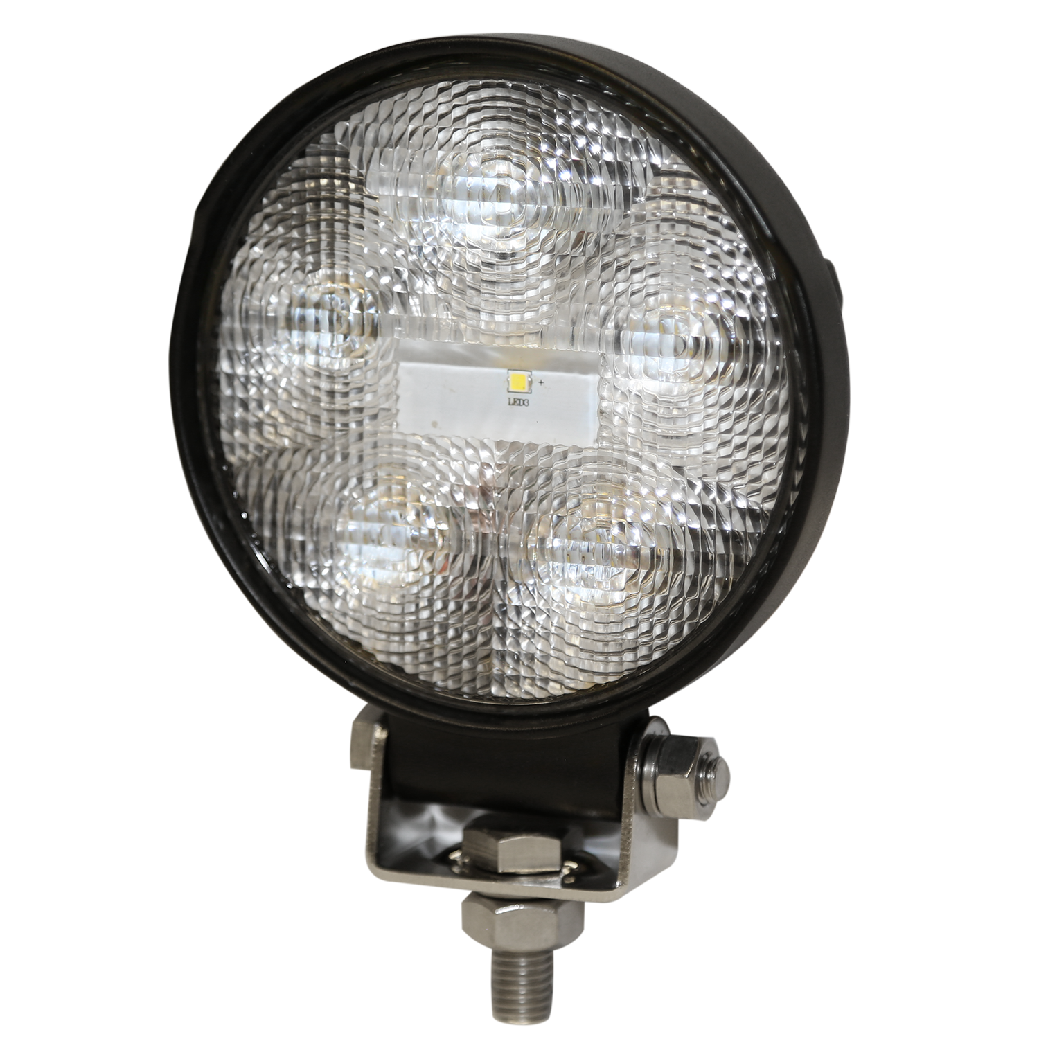 ECO E92004 ECCO Six 3-Watt LED 4" Worklamp (Flood, Round, 1 Bolt)