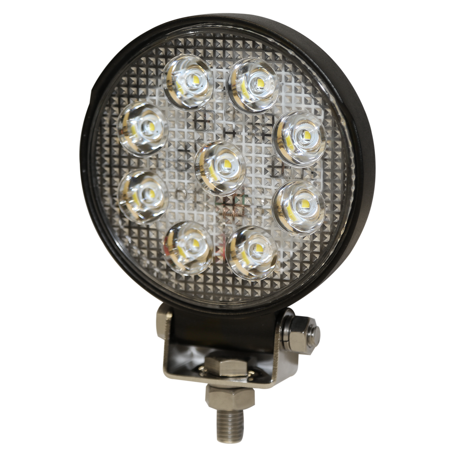 ECO E92005 ECCO Nine 3-Watt LED 4" Worklamp (Flood, Round, 1 Bolt)