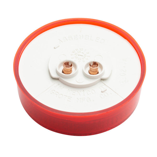 LTG G1002 Grote Hi Count 13-Diode LED Round Clearance Marker Light (2.5", Reflective Lens, Red)