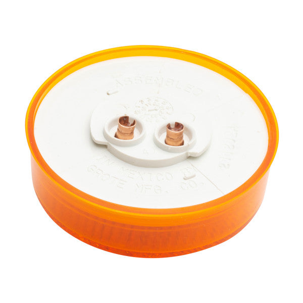 LTG G1003 Grote Hi Count 13-Diode LED Round Clearance Marker Light (2.5", Reflective Lens, Amber)