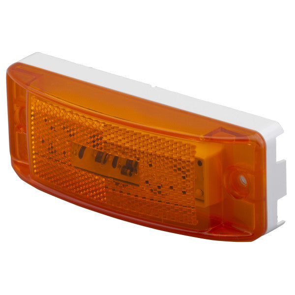 LTG G2103 Grote Hi Count Turtleback II LED Rectangle Clearance Marker Light (Amber)