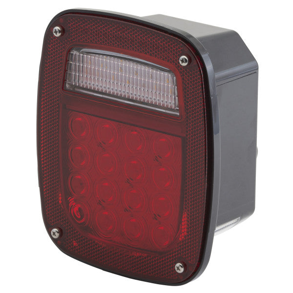 LTG G5092 Grote Hi Count LED Stop Tail Turn Light w/ License Window (LH, 3 Stud)