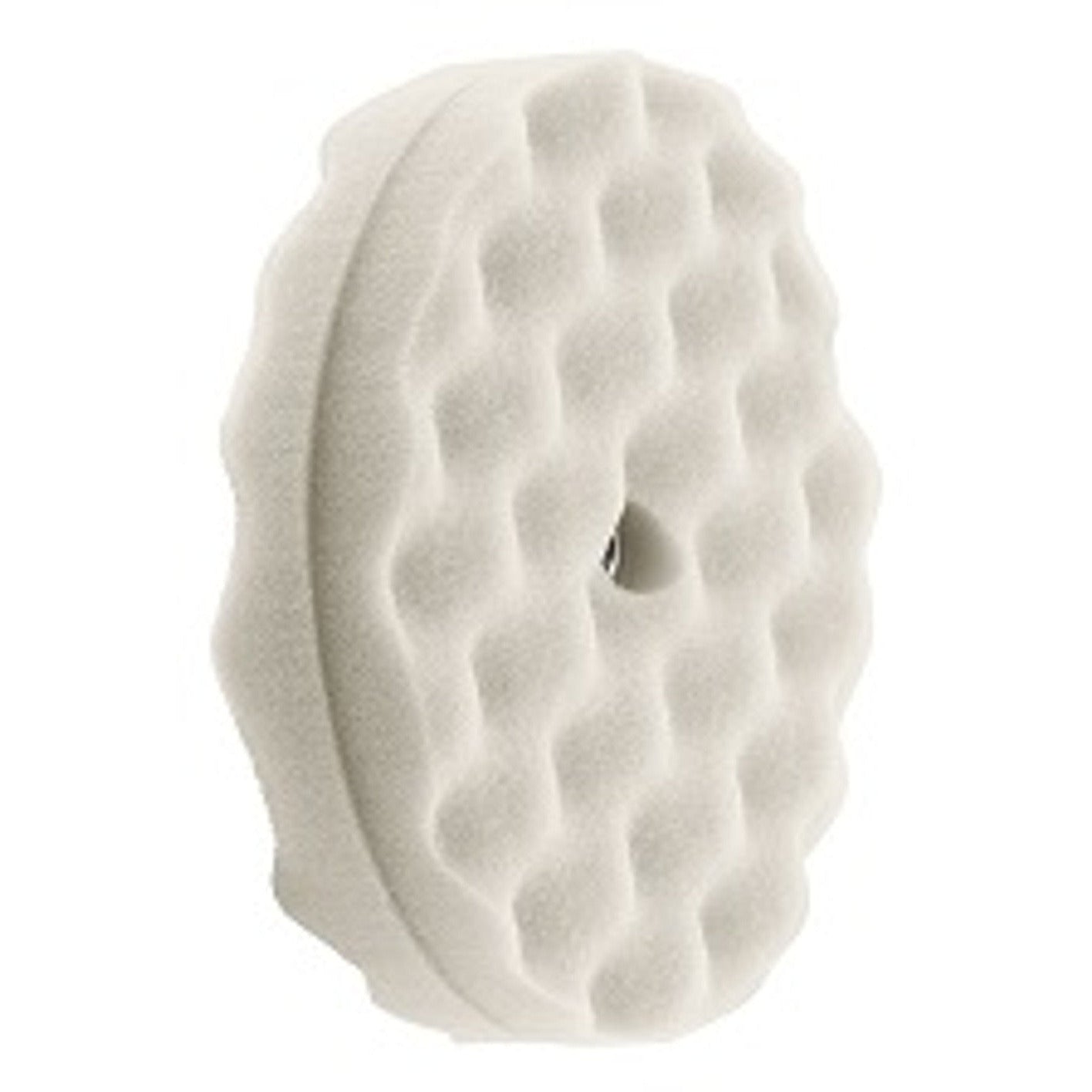 XCP CAR-972W CAR Products 8" Waffle Compound White Foam Pads (2 pk)