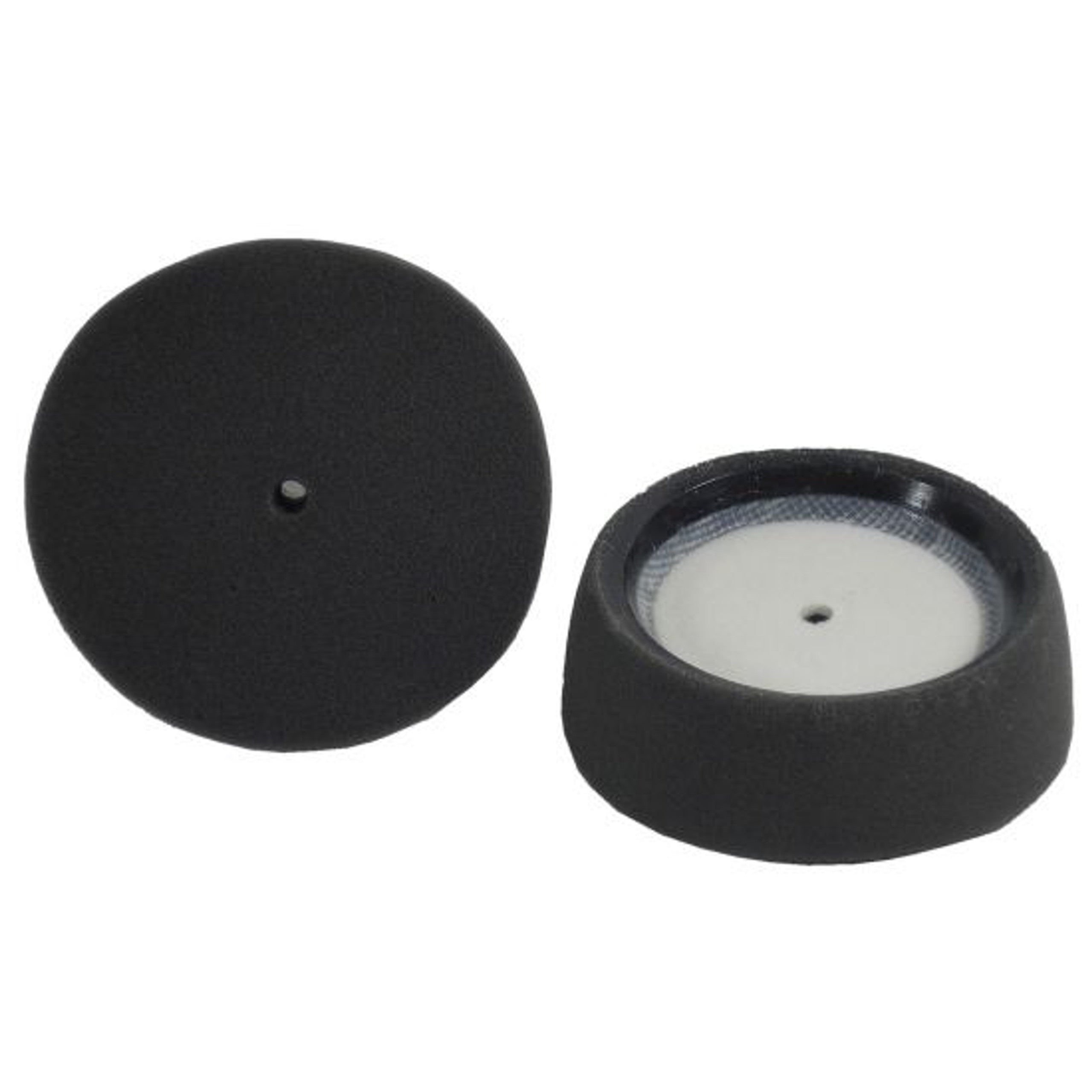 XCP CAR-966 CAR Products 3" Black Finishing Foam Pads (2 pk)