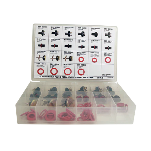 AGS ODPA-2 AGS Oil Drain Repair Plug & Replacement Gasket Assortment