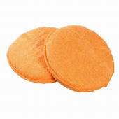XCP AR-APMICRO CAR Products Round Wax/Polish Microfiber Applicator Pad (5")