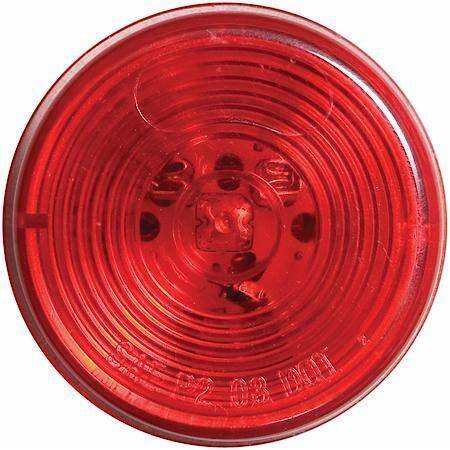 DLT MCL56RK Optronics LED Sealed Marker/Clearance Light Kit (2" Round, Red, Grommet)