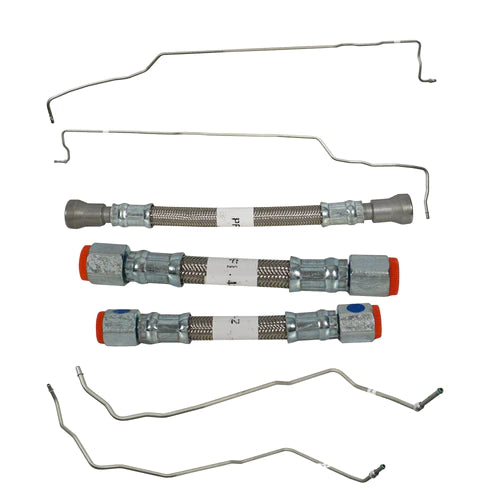 AGS PFL-488Q AGS Prebent Fuel Line Kit ('04-'07 GM Trucks w/ ext cab)