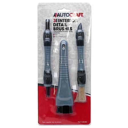 CND AC202 Carrand Interior Car Detail Brush Set (3 pk)