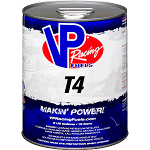 RAA T4 VP Racing Fuels 97 Octane Unleaded/Oxygenated Race Fuel (5 Gal)