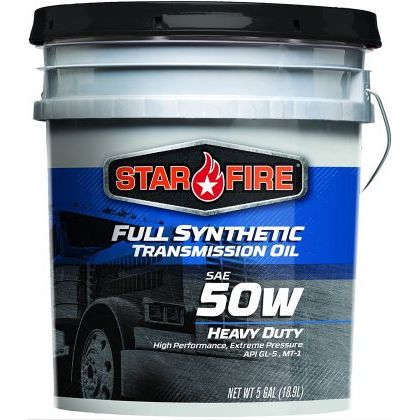 XAP 02205 STARFIRE TRANSMISSION OIL SAE 50 (50W) FULL SYN (5 GAL)