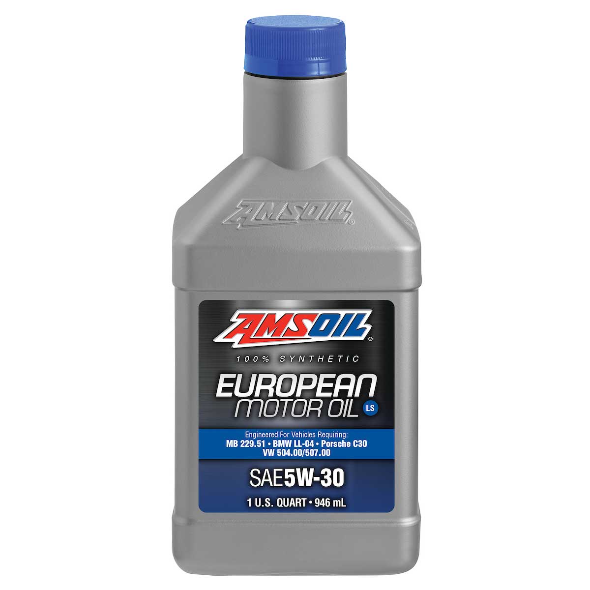 XAO AELQT | SAE 5W30 LS SYNTHETIC EUROPEAN MOTOR OIL | 1 US QUART