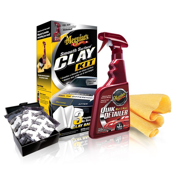 MEG G191700 Meguiar's Smooth Surface Clay Bar Kit