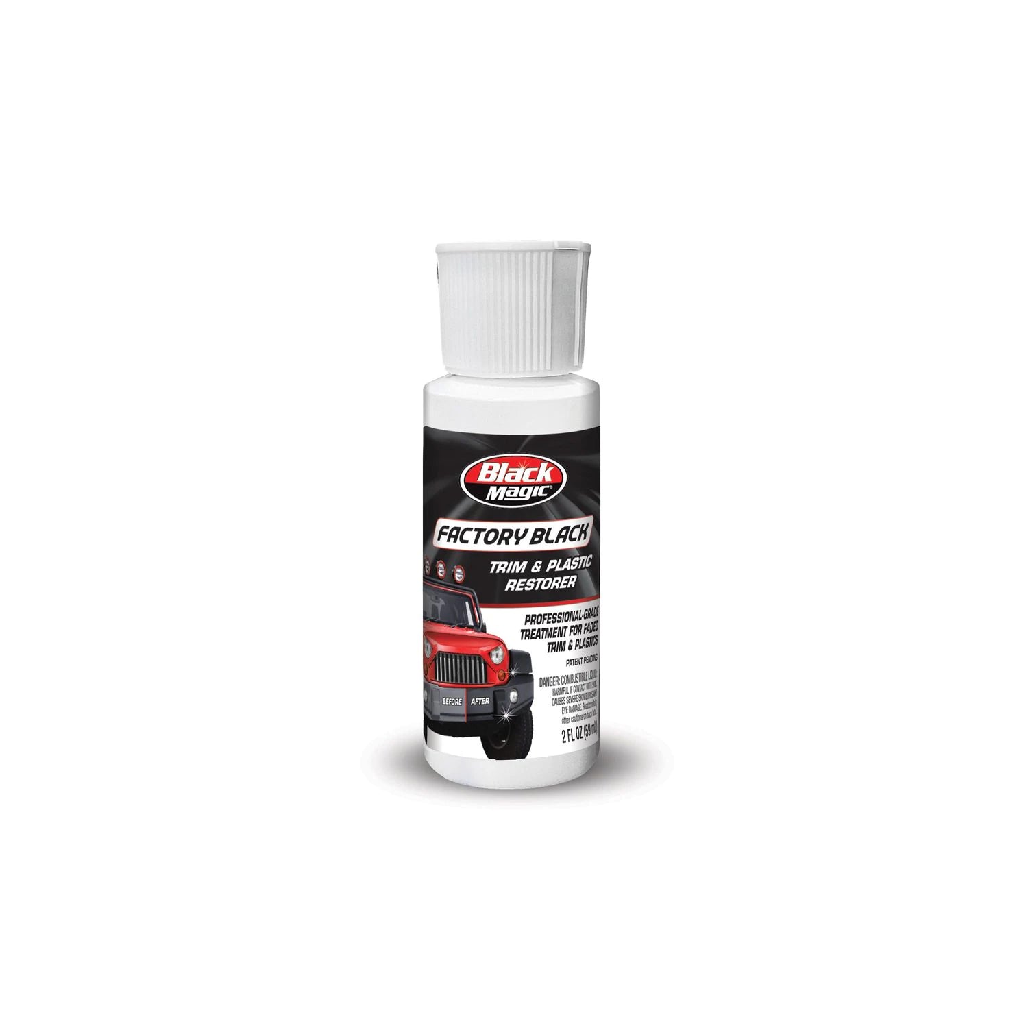 WST 120164 Black Magic Factory Black Trim & Plastic Restorer (2 oz)