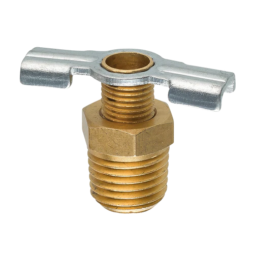 BL DCF-14C AGS Brass Back Seating Drain Cock (Male 1/4 NPT)