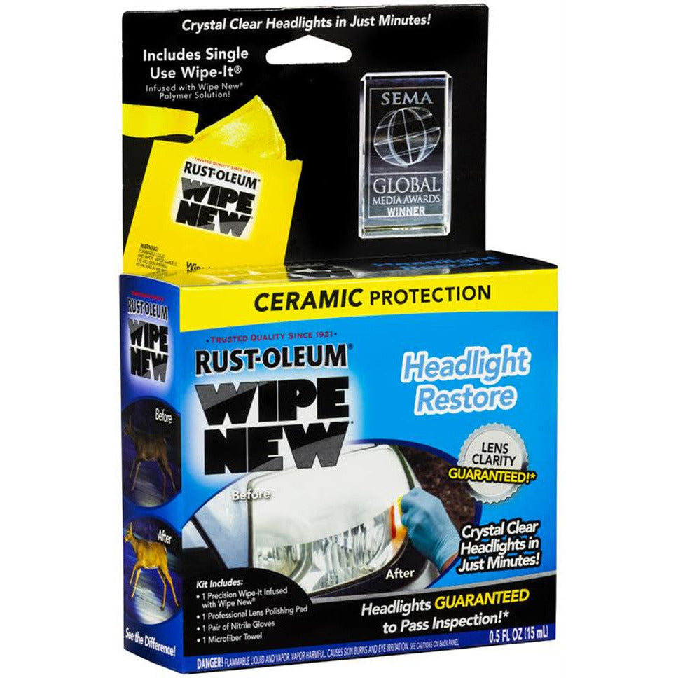 CHM HDLCAL Rust-Oleum Headlight Restore Wipes